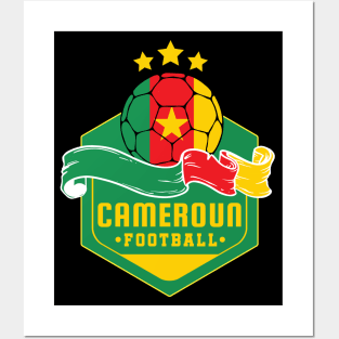 Cameroun Football Posters and Art